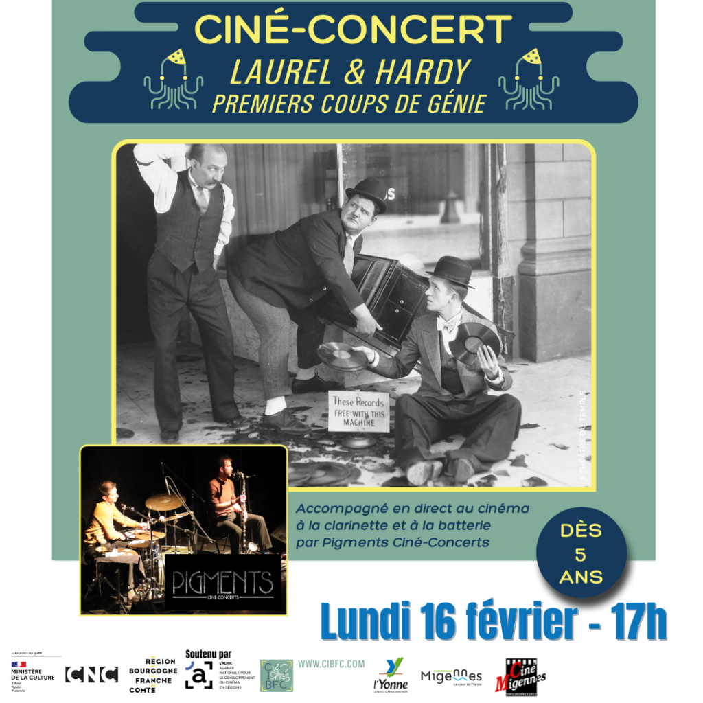 Format carré Laurel et Hardy